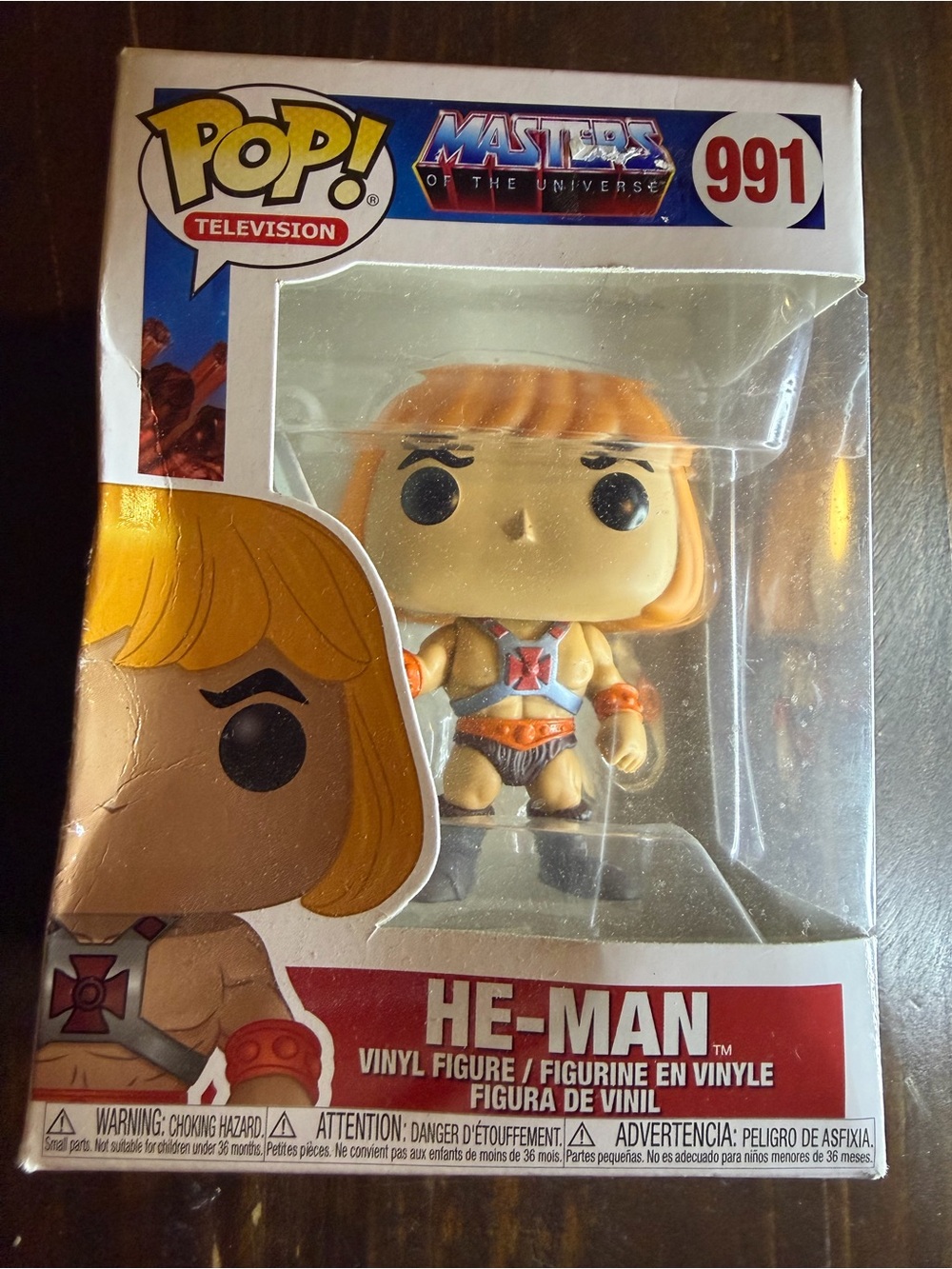 Funko Pop! Television: Masters of the Universe He-Man vinyl figure, #991